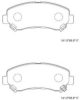 ASIMCO KD1744F Brake Pad Set, disc brake